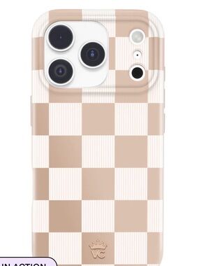 Velvet Caviar checkerboard case